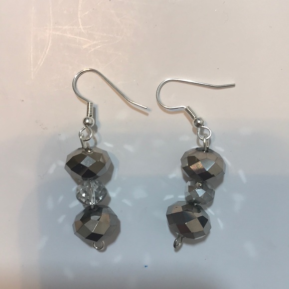 Artisan OOAK Genuine Swarovski Crystal Bracelet & Earrings OSFM - Picture 3 of 4